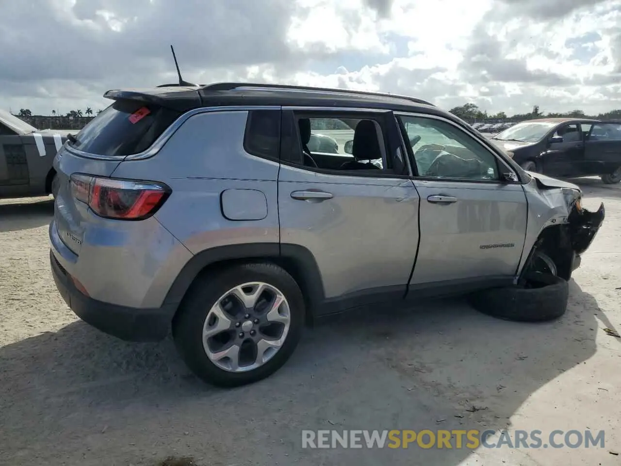 3 Фотография поврежденного автомобиля 3C4NJCCB4LT140710 JEEP COMPASS 2020