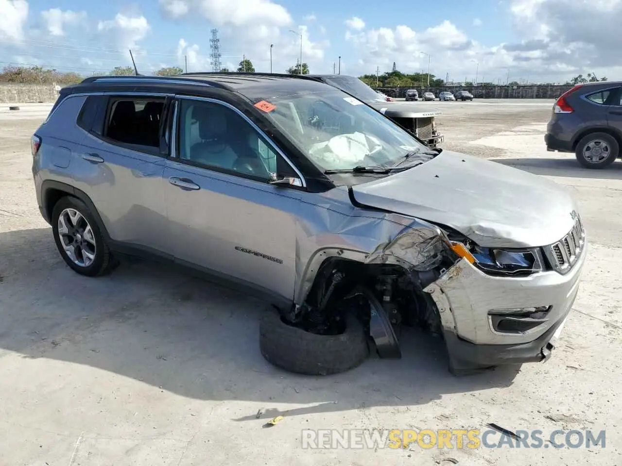 4 Фотография поврежденного автомобиля 3C4NJCCB4LT140710 JEEP COMPASS 2020