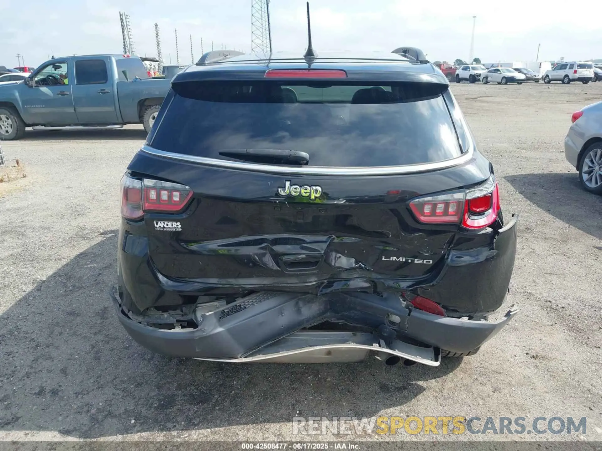 16 Photograph of a damaged car 3C4NJCCB6LT218582 JEEP COMPASS 2020