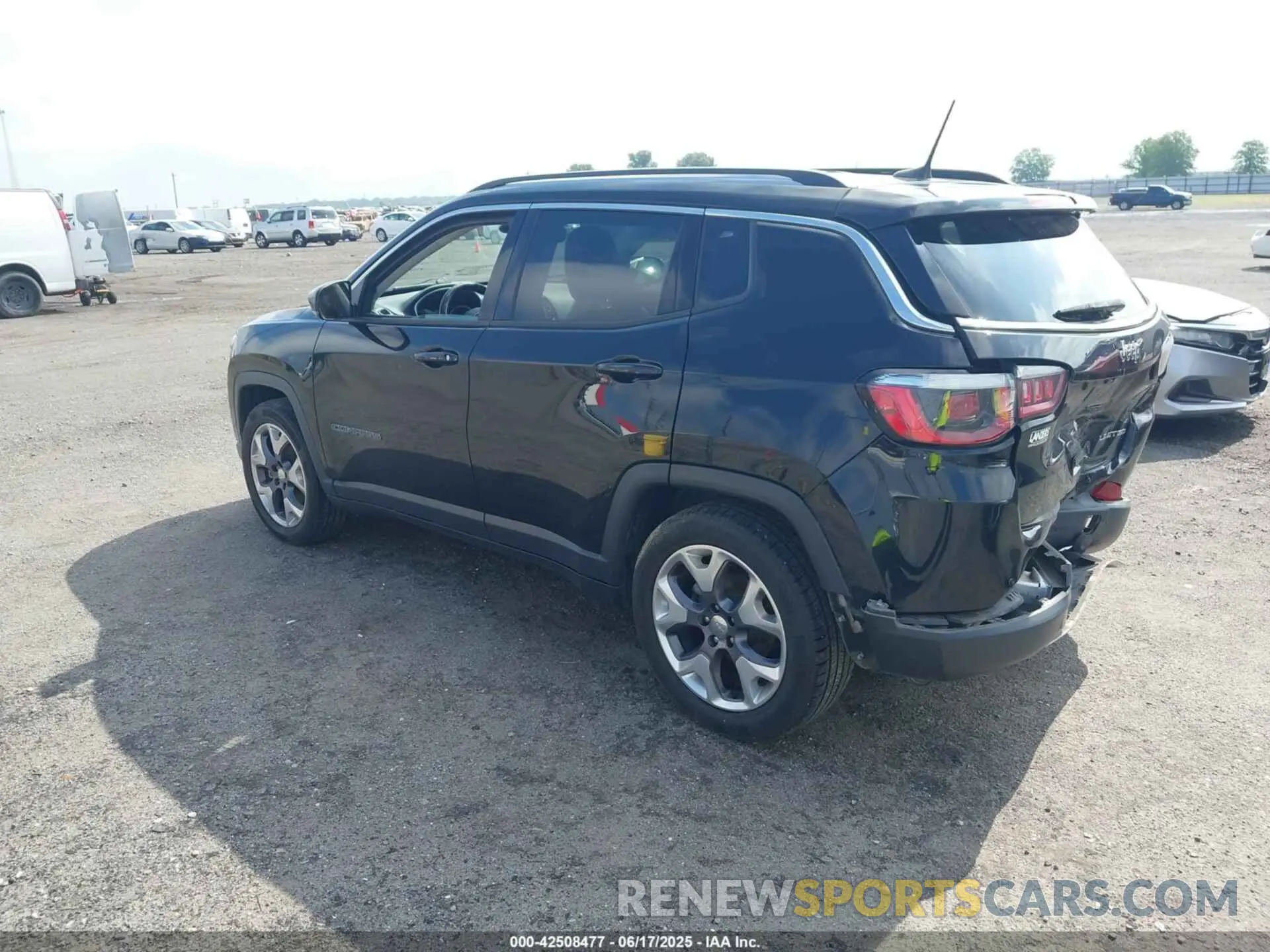 3 Photograph of a damaged car 3C4NJCCB6LT218582 JEEP COMPASS 2020