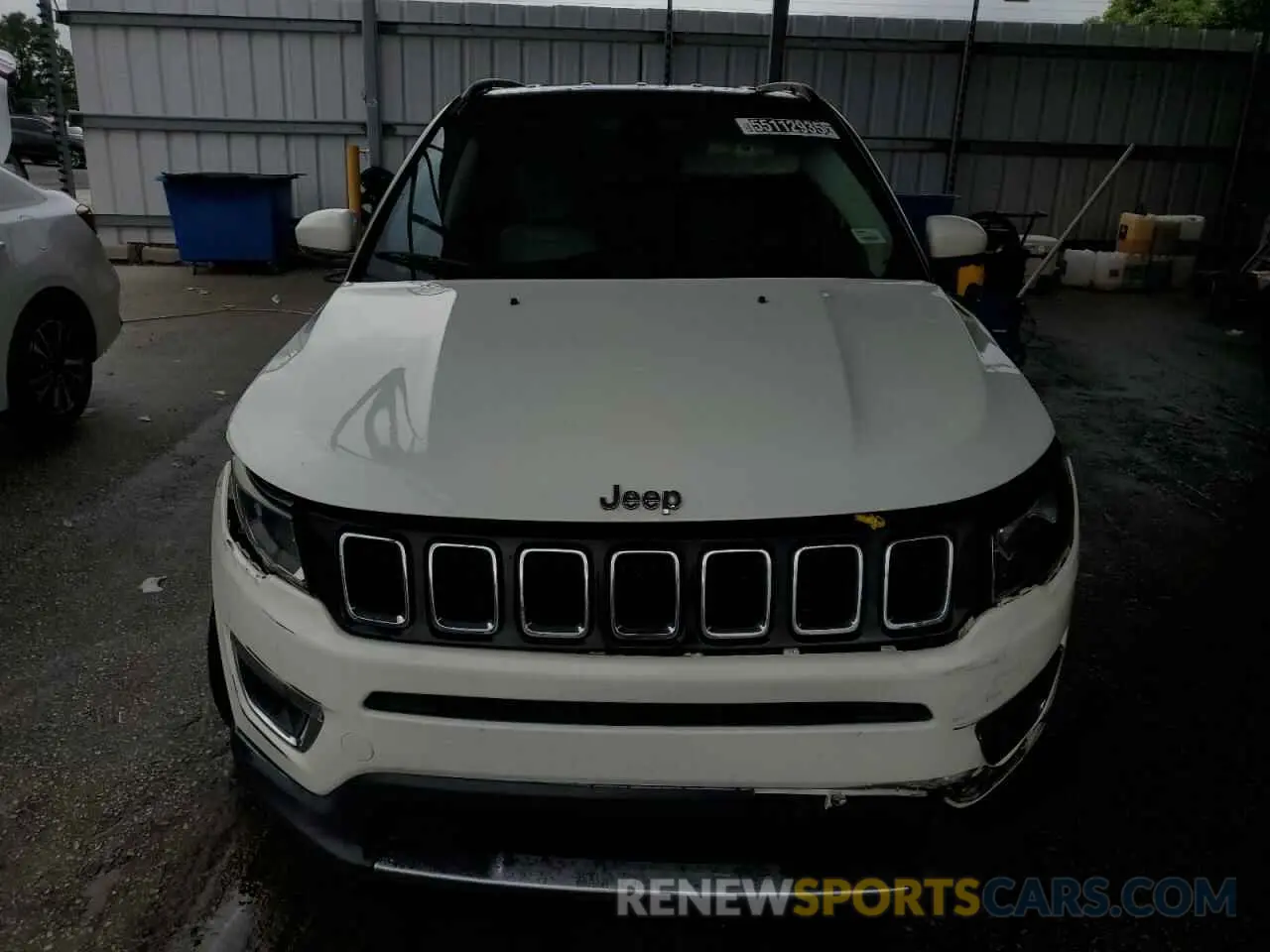 5 Photograph of a damaged car 3C4NJCCB7LT114392 JEEP COMPASS 2020