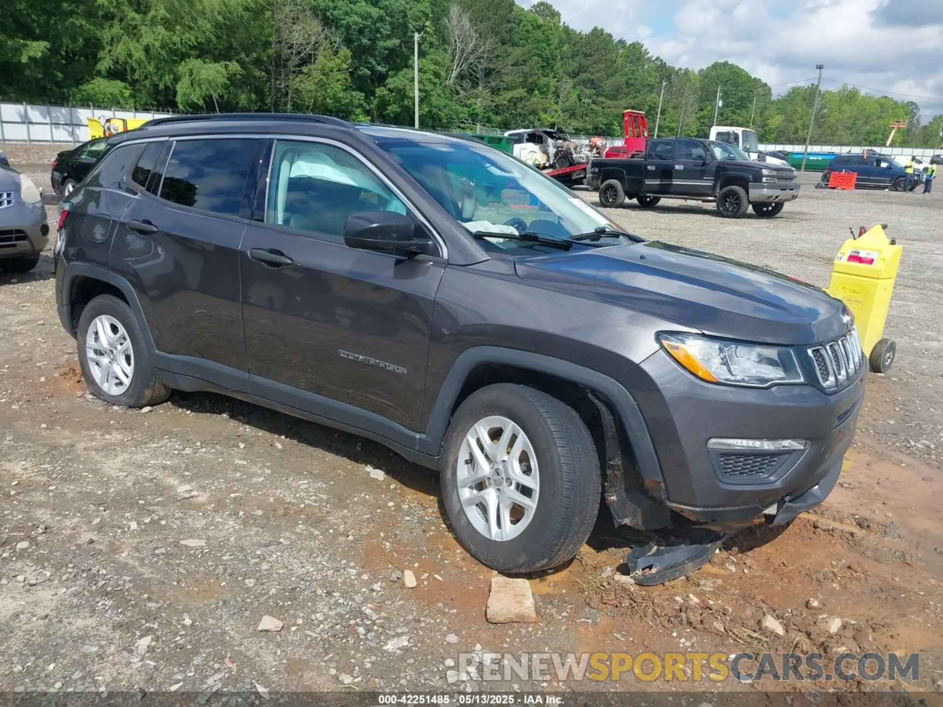 1 Фотография поврежденного автомобиля 3C4NJDAB0LT149235 JEEP COMPASS 2020