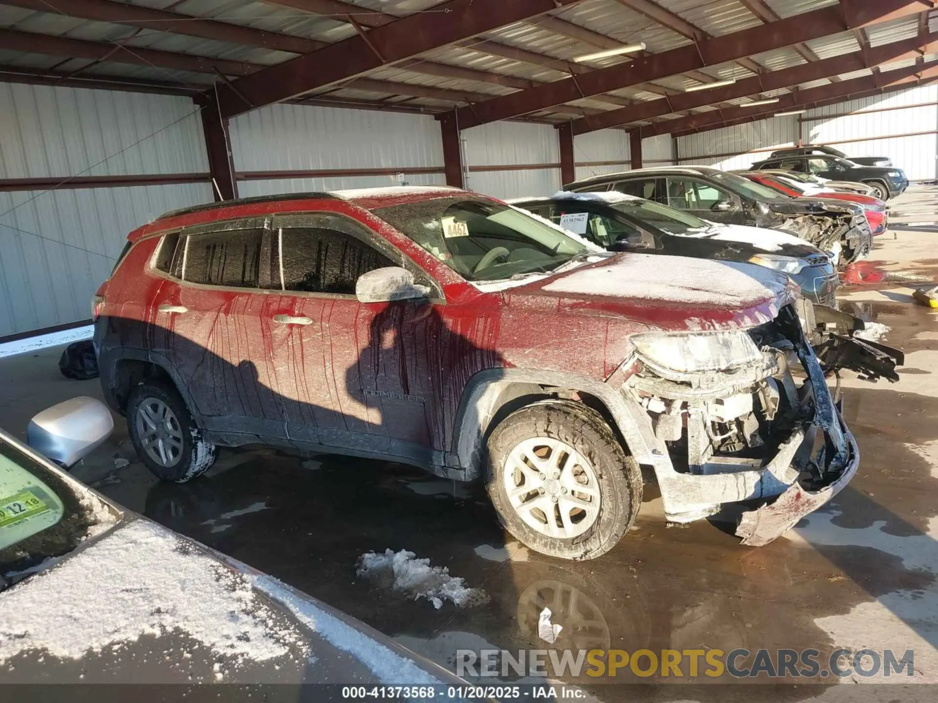 13 Фотография поврежденного автомобиля 3C4NJDAB1LT197147 JEEP COMPASS 2020