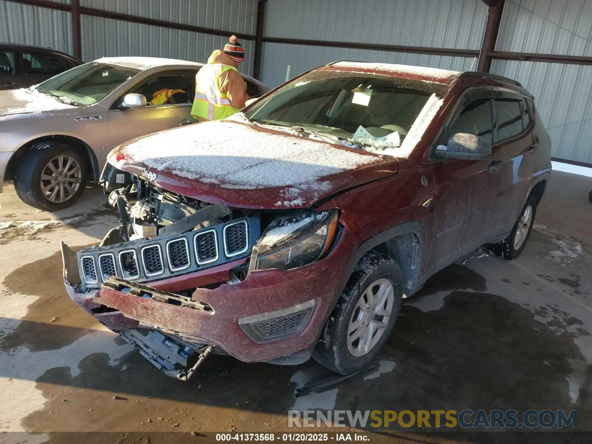 2 Фотография поврежденного автомобиля 3C4NJDAB1LT197147 JEEP COMPASS 2020
