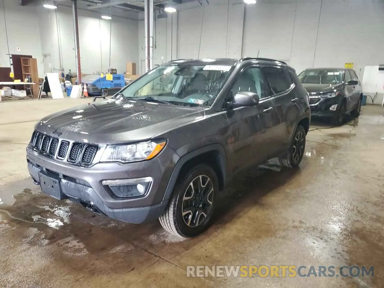 1 Photograph of a damaged car 3C4NJDAB6LT212385 JEEP COMPASS 2020