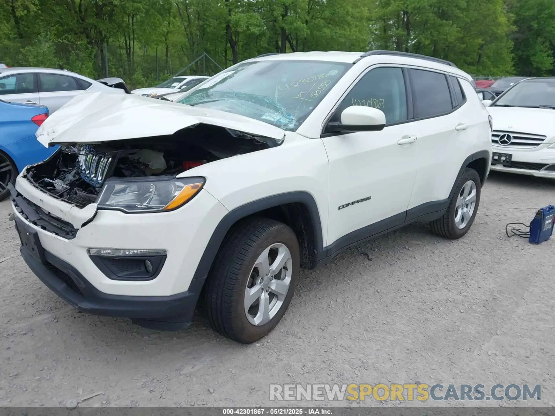 2 Фотография поврежденного автомобиля 3C4NJDBB0LT104648 JEEP COMPASS 2020