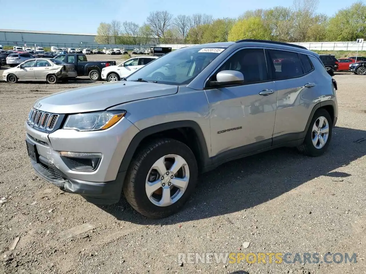 1 Фотография поврежденного автомобиля 3C4NJDBB0LT108943 JEEP COMPASS 2020