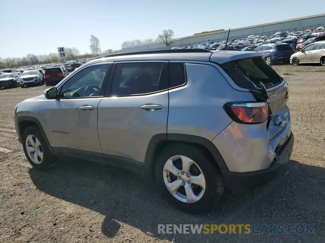 2 Фотография поврежденного автомобиля 3C4NJDBB0LT108943 JEEP COMPASS 2020