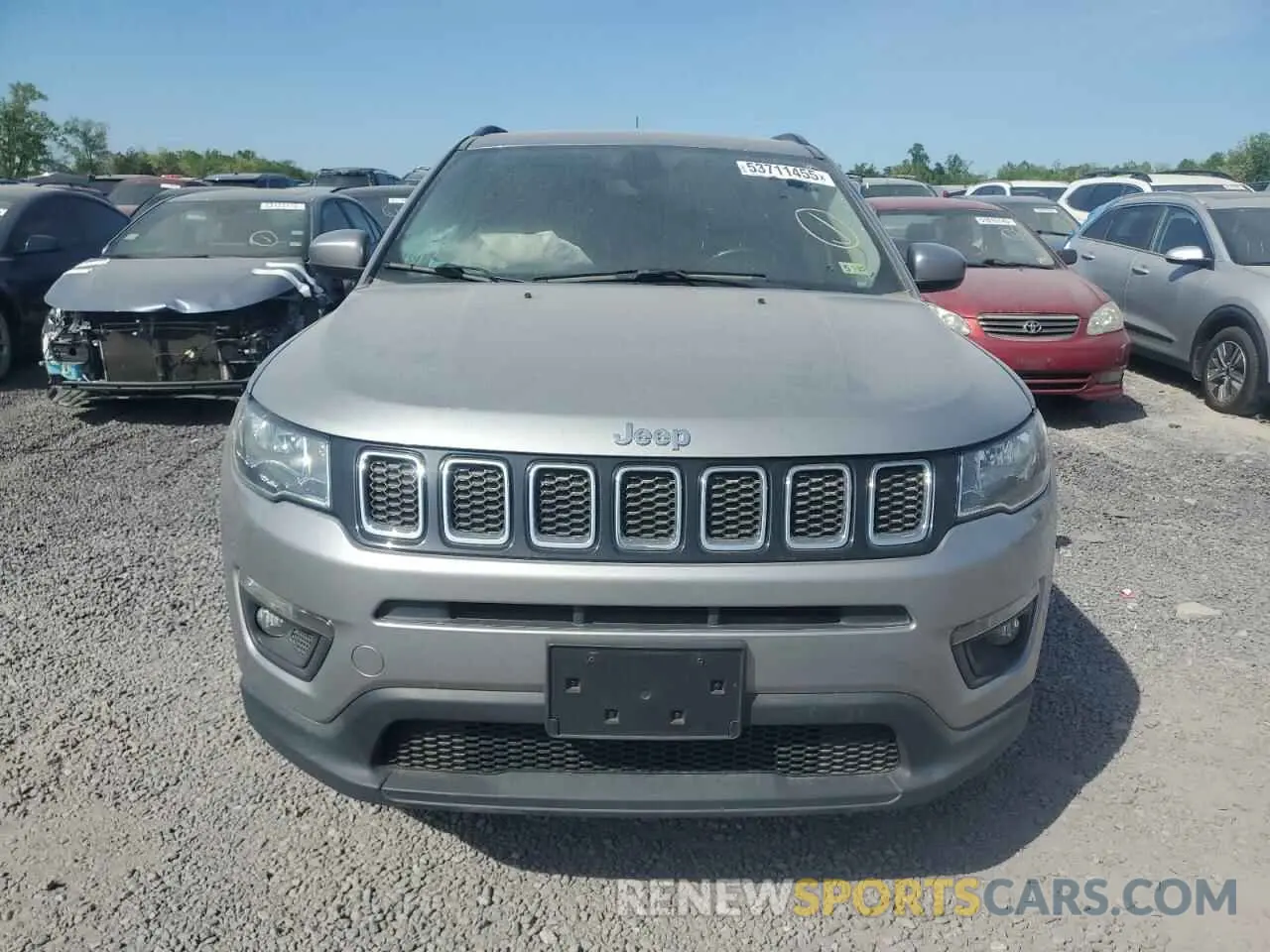 5 Photograph of a damaged car 3C4NJDBB1LT135312 JEEP COMPASS 2020