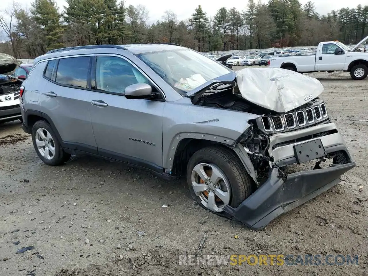 4 Photograph of a damaged car 3C4NJDBB1LT197597 JEEP COMPASS 2020