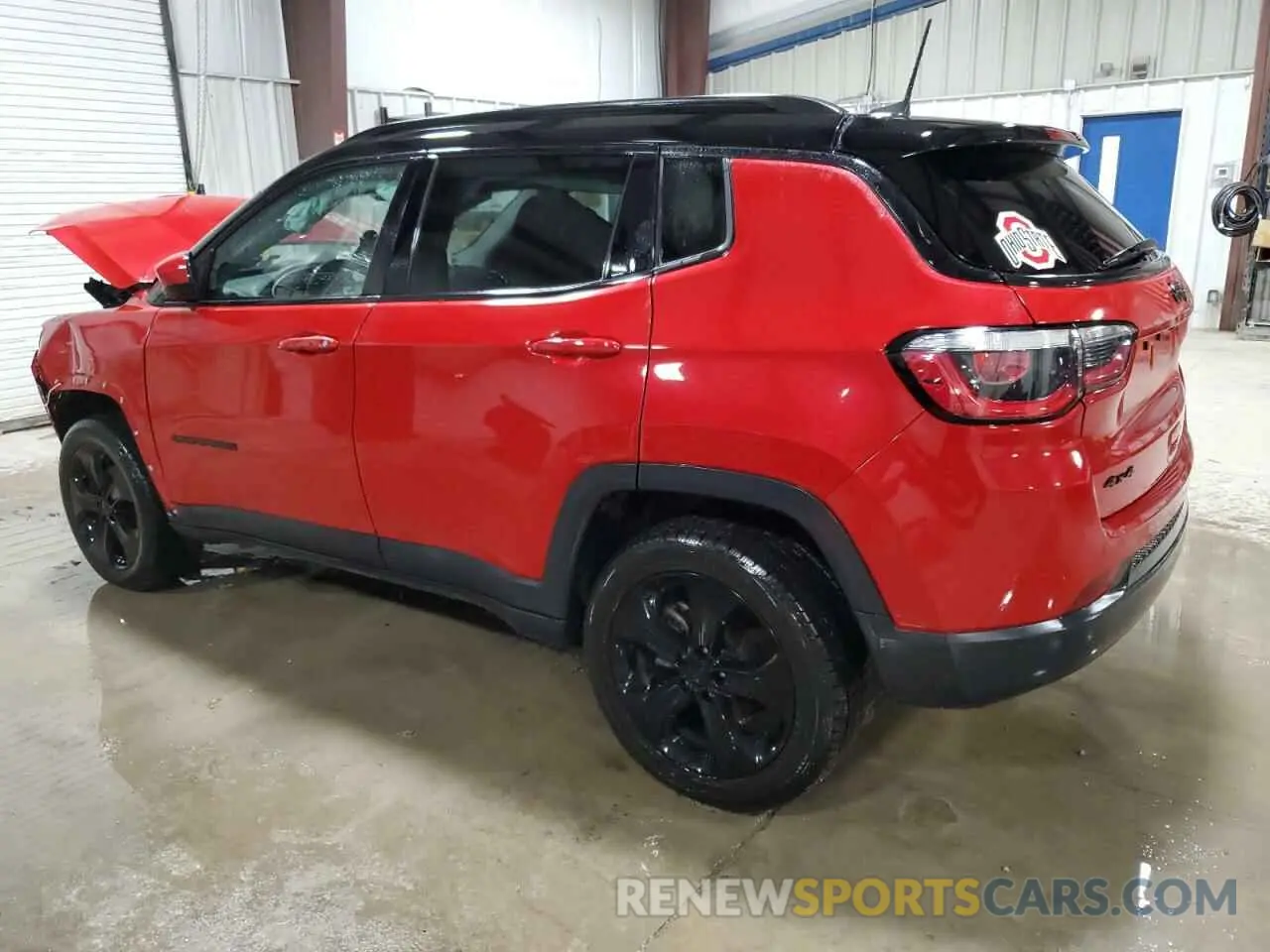 2 Photograph of a damaged car 3C4NJDBB2LT116591 JEEP COMPASS 2020