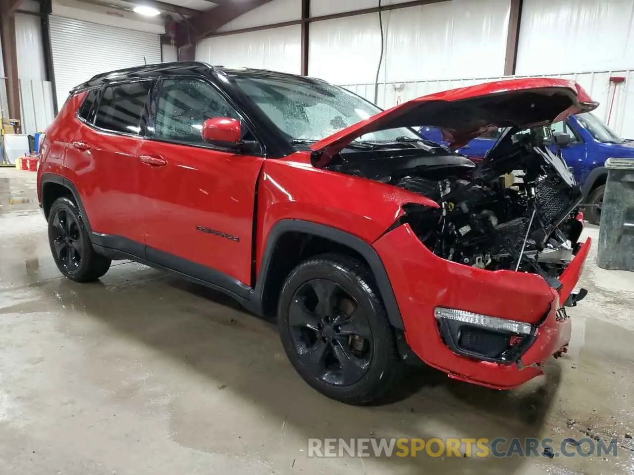 4 Photograph of a damaged car 3C4NJDBB2LT116591 JEEP COMPASS 2020