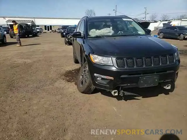 10 Photograph of a damaged car 3C4NJDBB2LT168366 JEEP COMPASS 2020