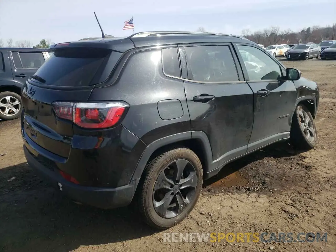 3 Photograph of a damaged car 3C4NJDBB2LT168366 JEEP COMPASS 2020