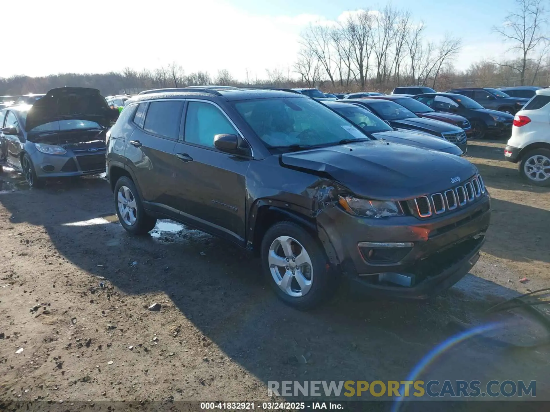 1 Photograph of a damaged car 3C4NJDBB3LT223939 JEEP COMPASS 2020