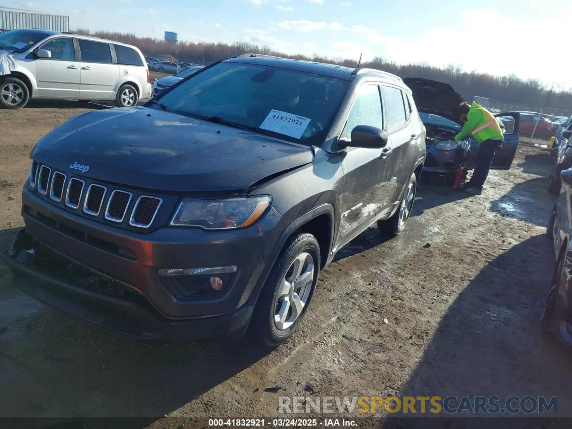 2 Photograph of a damaged car 3C4NJDBB3LT223939 JEEP COMPASS 2020
