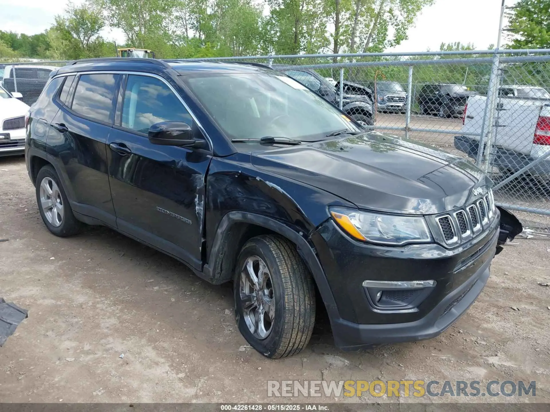 1 Фотография поврежденного автомобиля 3C4NJDBB4LT167980 JEEP COMPASS 2020