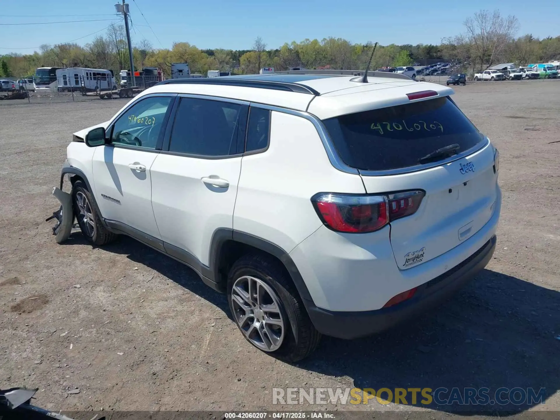 3 Фотография поврежденного автомобиля 3C4NJDBB4LT222752 JEEP COMPASS 2020