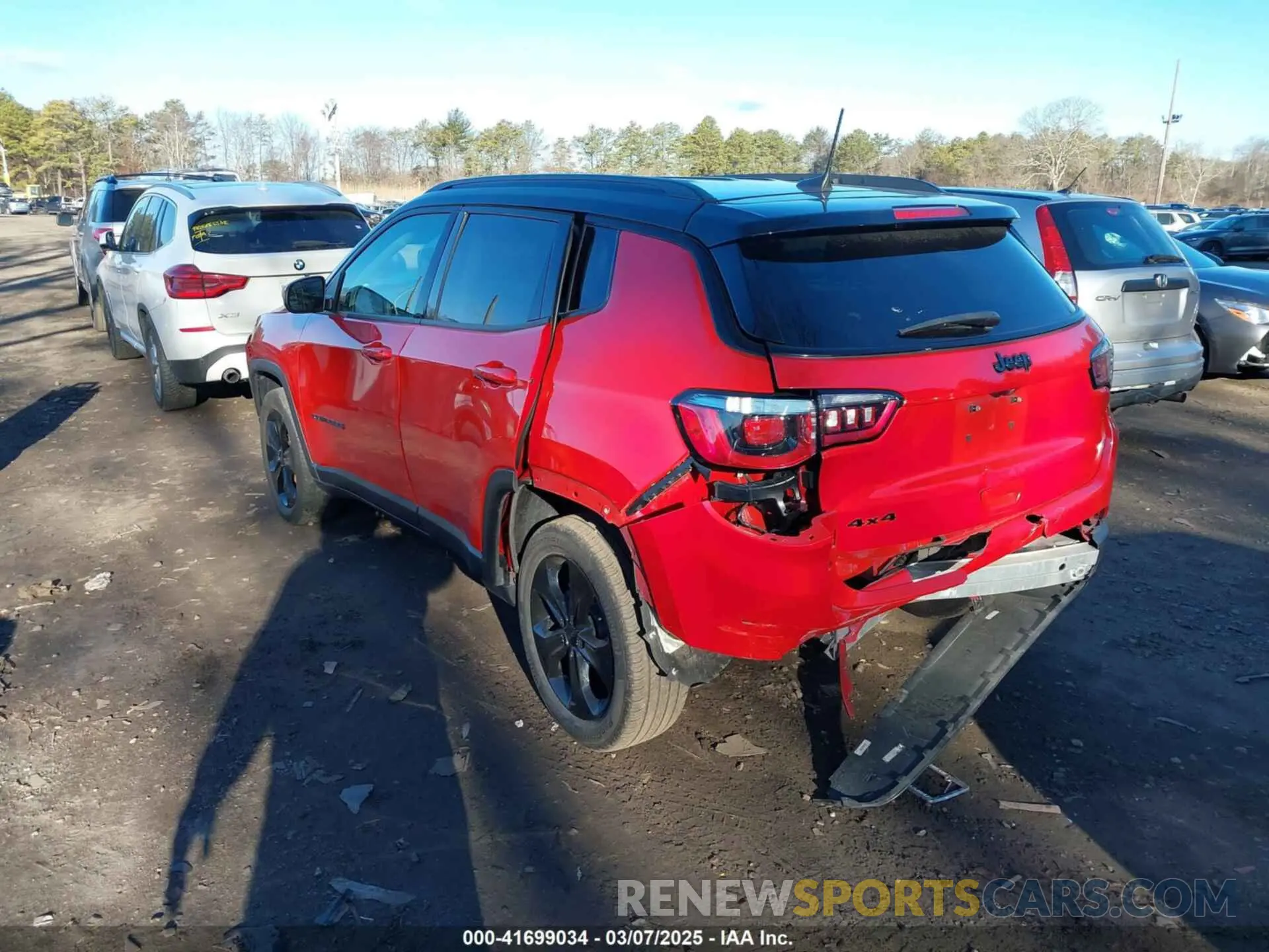 3 Фотография поврежденного автомобиля 3C4NJDBB5LT149875 JEEP COMPASS 2020