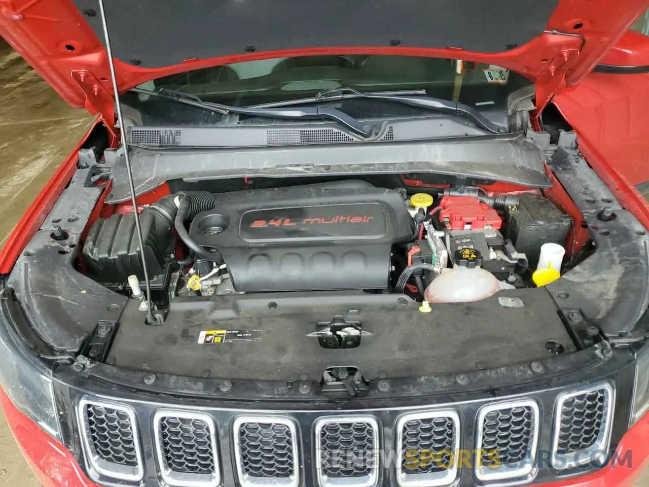 14 Photograph of a damaged car 3C4NJDBB5LT150332 JEEP COMPASS 2020