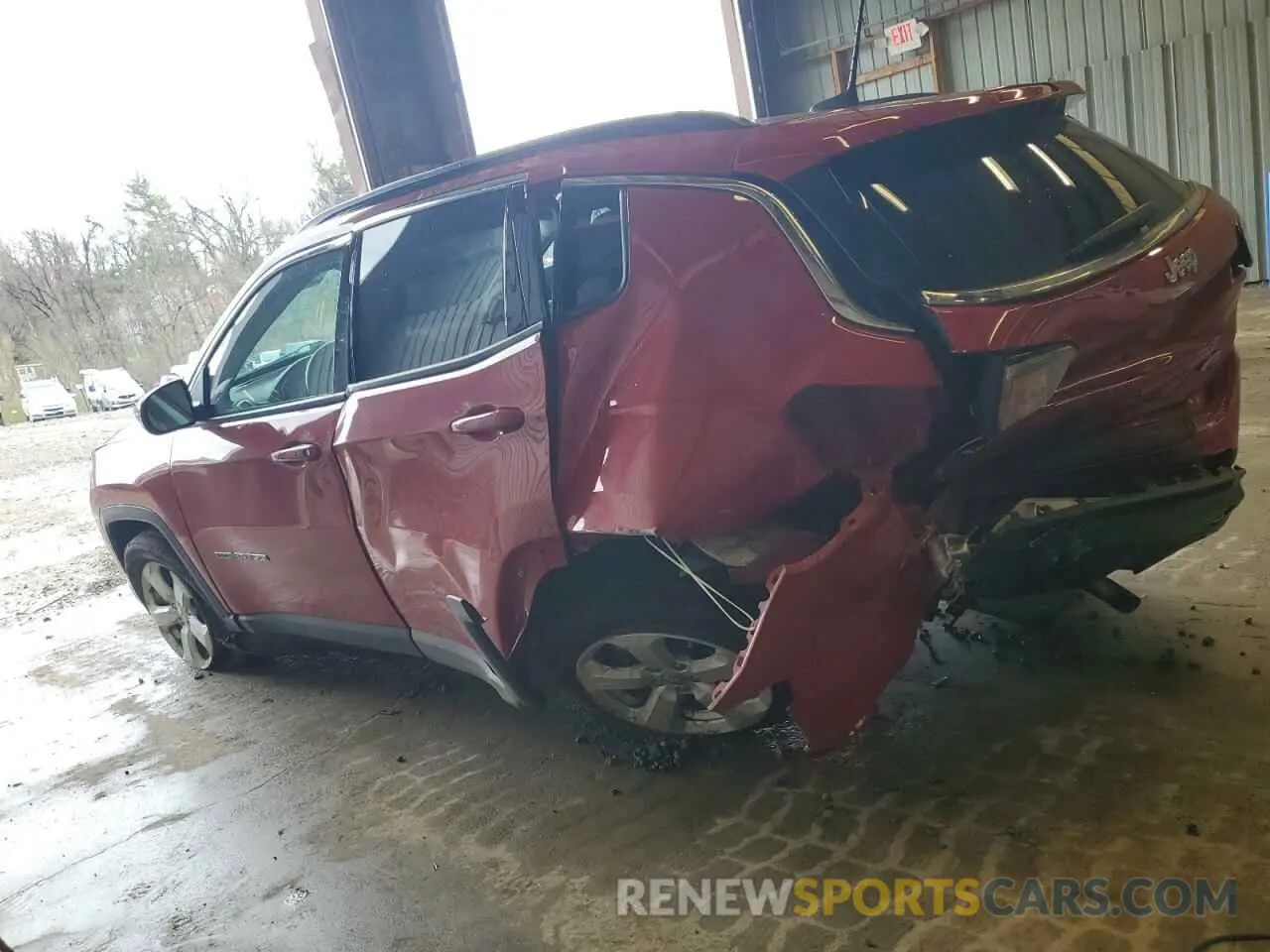 2 Photograph of a damaged car 3C4NJDBB5LT150332 JEEP COMPASS 2020