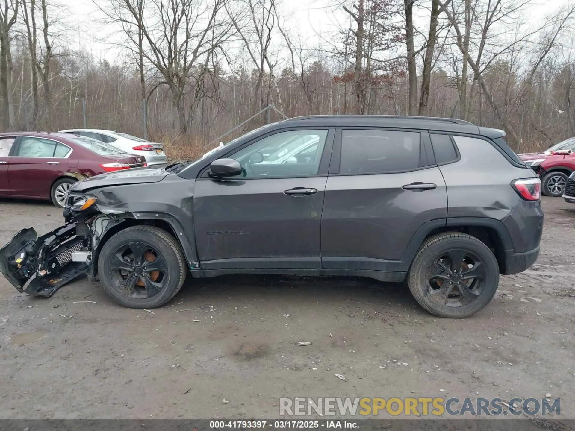 14 Photograph of a damaged car 3C4NJDBB5LT209864 JEEP COMPASS 2020