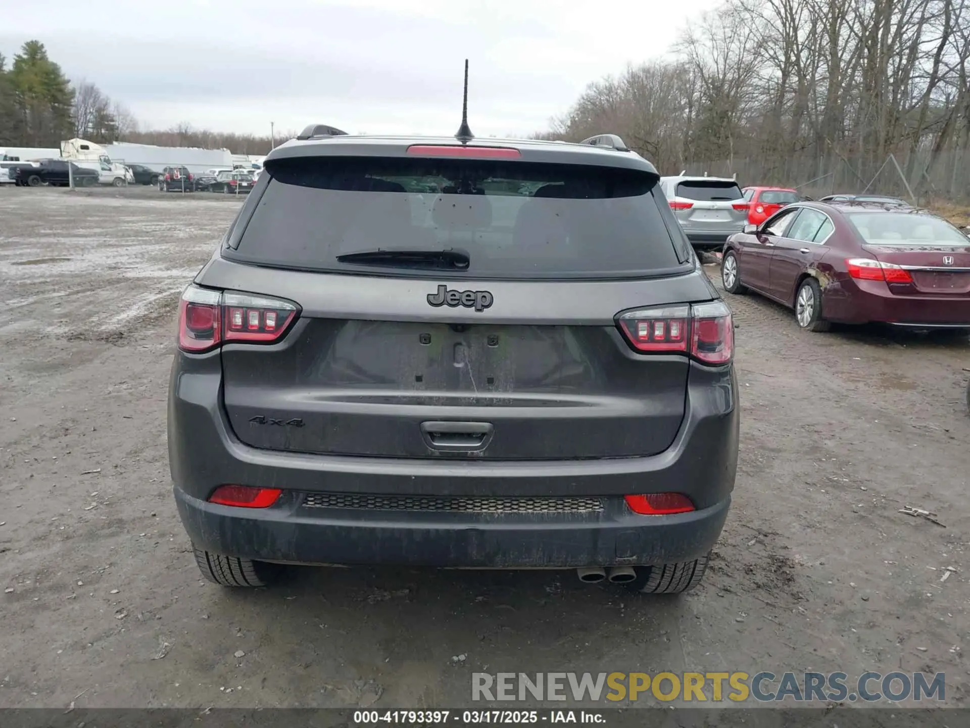 16 Photograph of a damaged car 3C4NJDBB5LT209864 JEEP COMPASS 2020