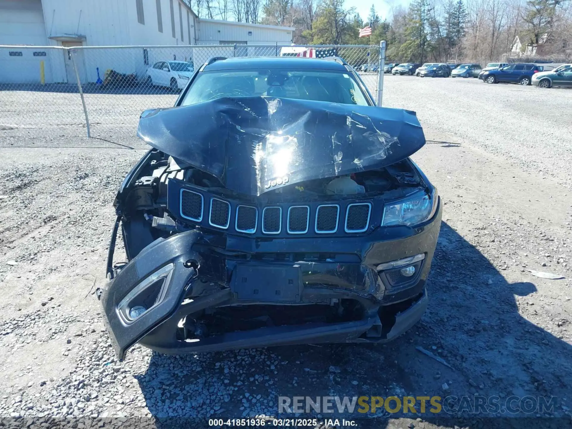 12 Photograph of a damaged car 3C4NJDBB5LT222386 JEEP COMPASS 2020