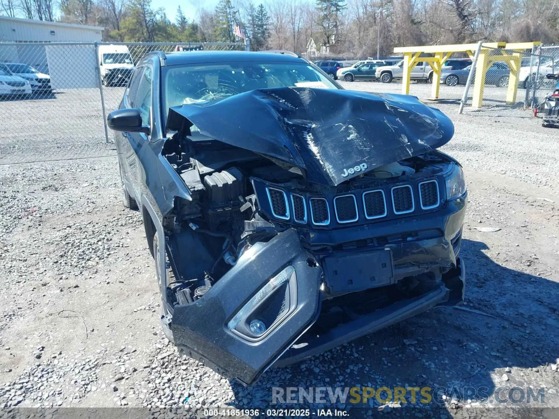 6 Photograph of a damaged car 3C4NJDBB5LT222386 JEEP COMPASS 2020
