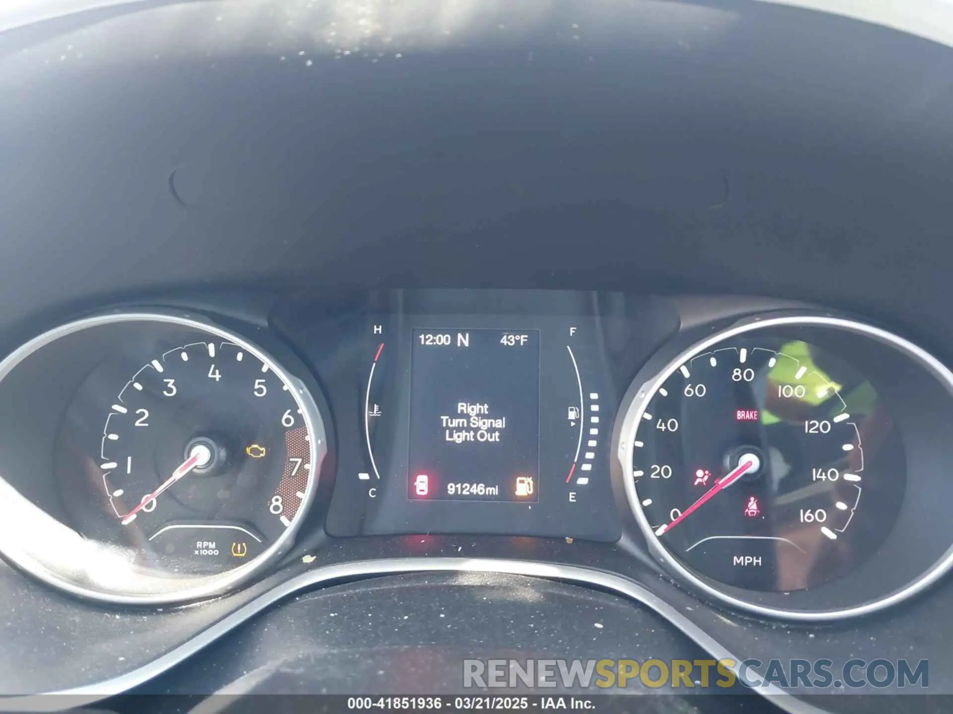 7 Photograph of a damaged car 3C4NJDBB5LT222386 JEEP COMPASS 2020
