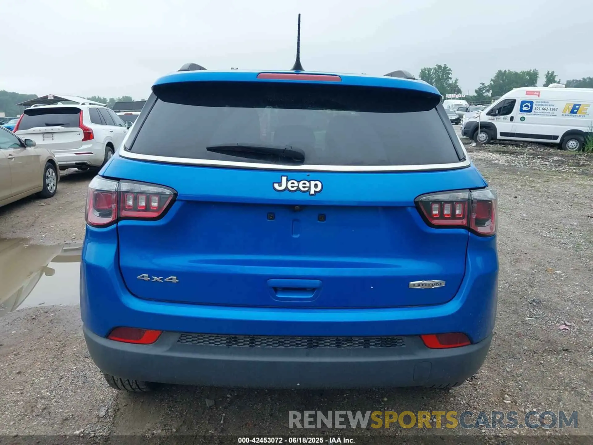 16 Photograph of a damaged car 3C4NJDBB6LT241125 JEEP COMPASS 2020