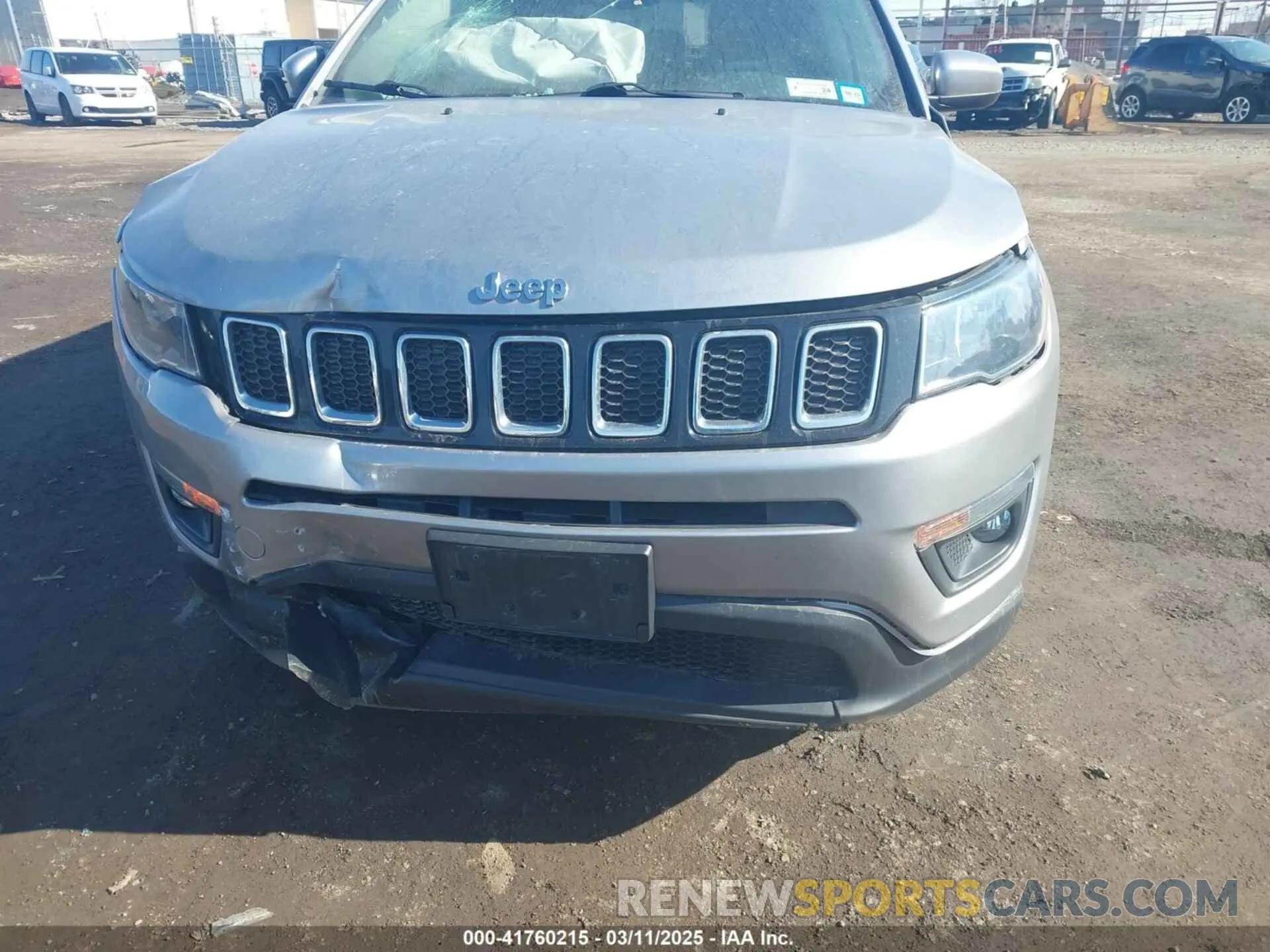 11 Photograph of a damaged car 3C4NJDBB7LT155175 JEEP COMPASS 2020