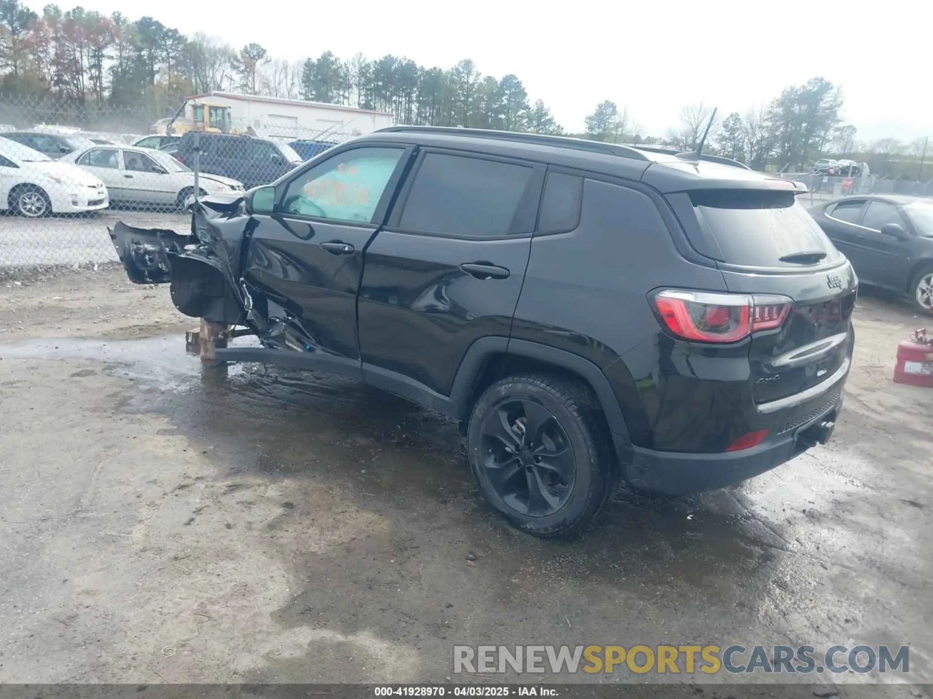 3 Photograph of a damaged car 3C4NJDBB7LT157685 JEEP COMPASS 2020