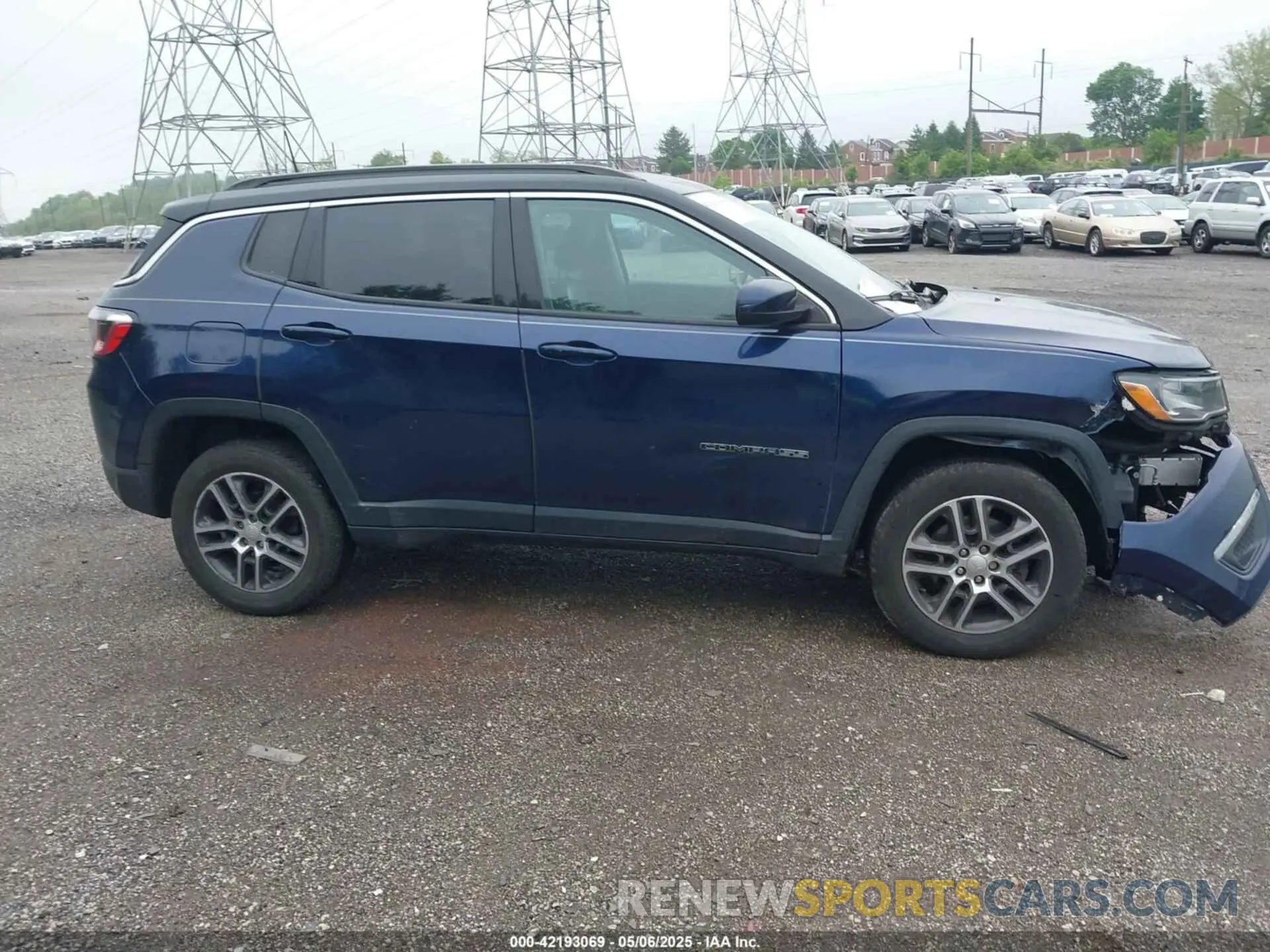 14 Photograph of a damaged car 3C4NJDBB7LT160148 JEEP COMPASS 2020