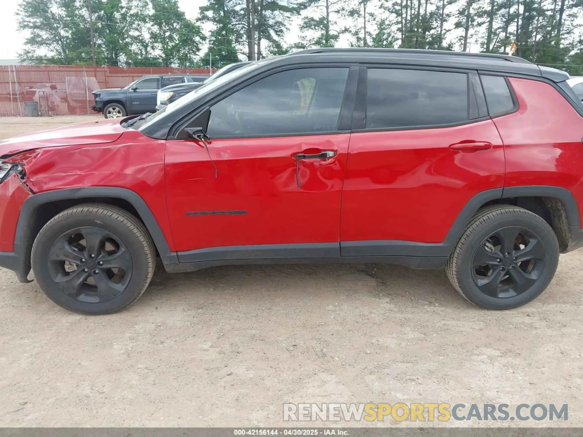 14 Photograph of a damaged car 3C4NJDBB8LT133542 JEEP COMPASS 2020