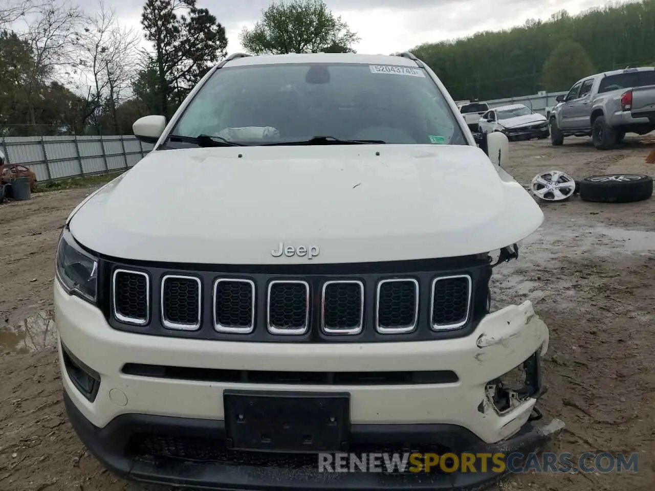 5 Фотография поврежденного автомобиля 3C4NJDBB8LT197354 JEEP COMPASS 2020