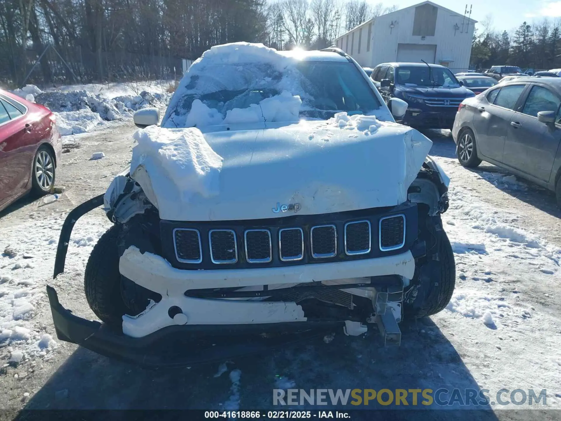 11 Photograph of a damaged car 3C4NJDBB9LT112280 JEEP COMPASS 2020