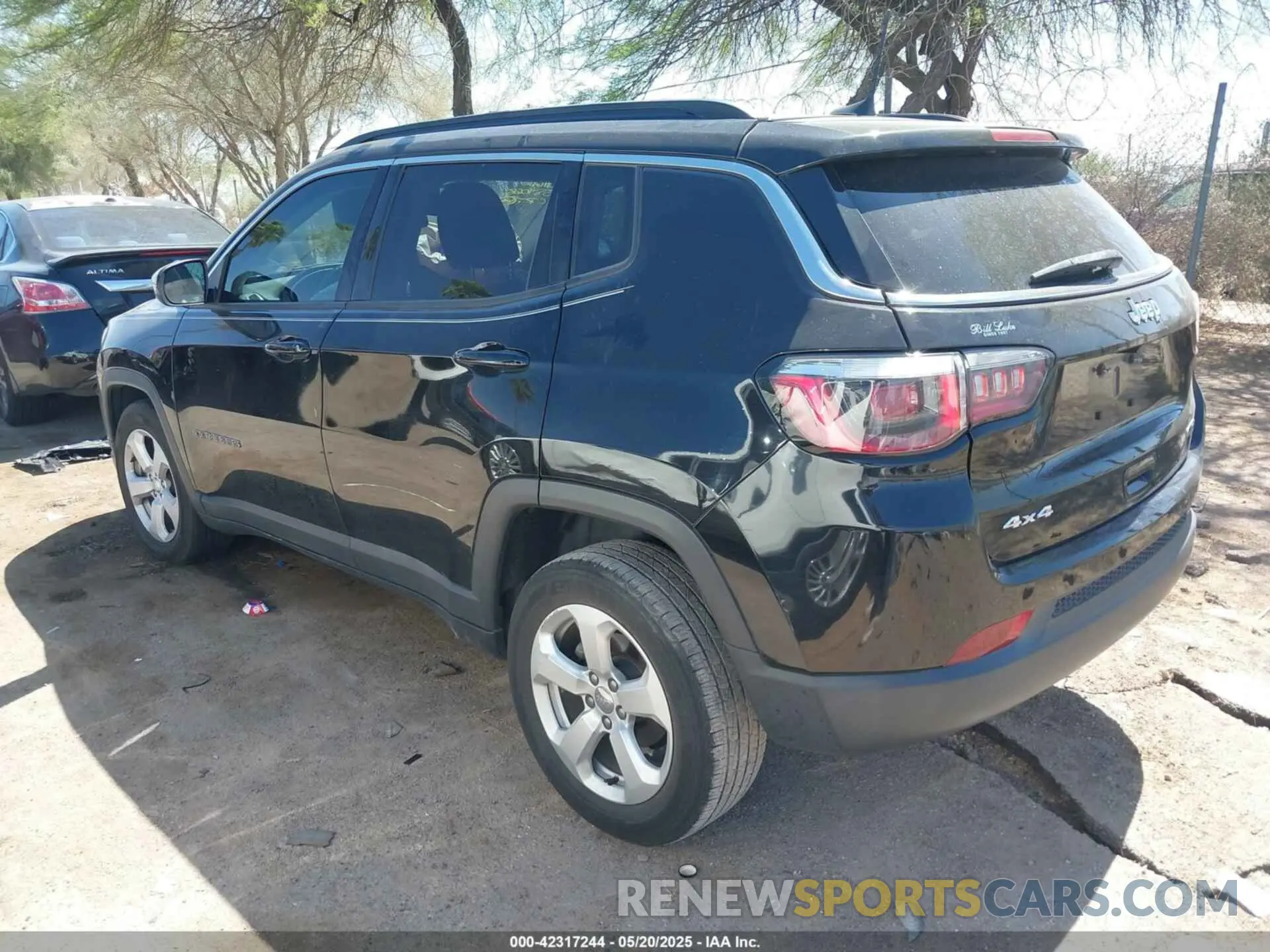 3 Фотография поврежденного автомобиля 3C4NJDBB9LT156263 JEEP COMPASS 2020