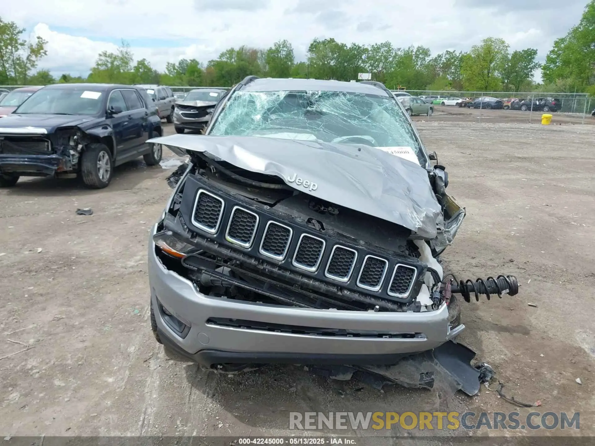 12 Photograph of a damaged car 3C4NJDBB9LT252474 JEEP COMPASS 2020