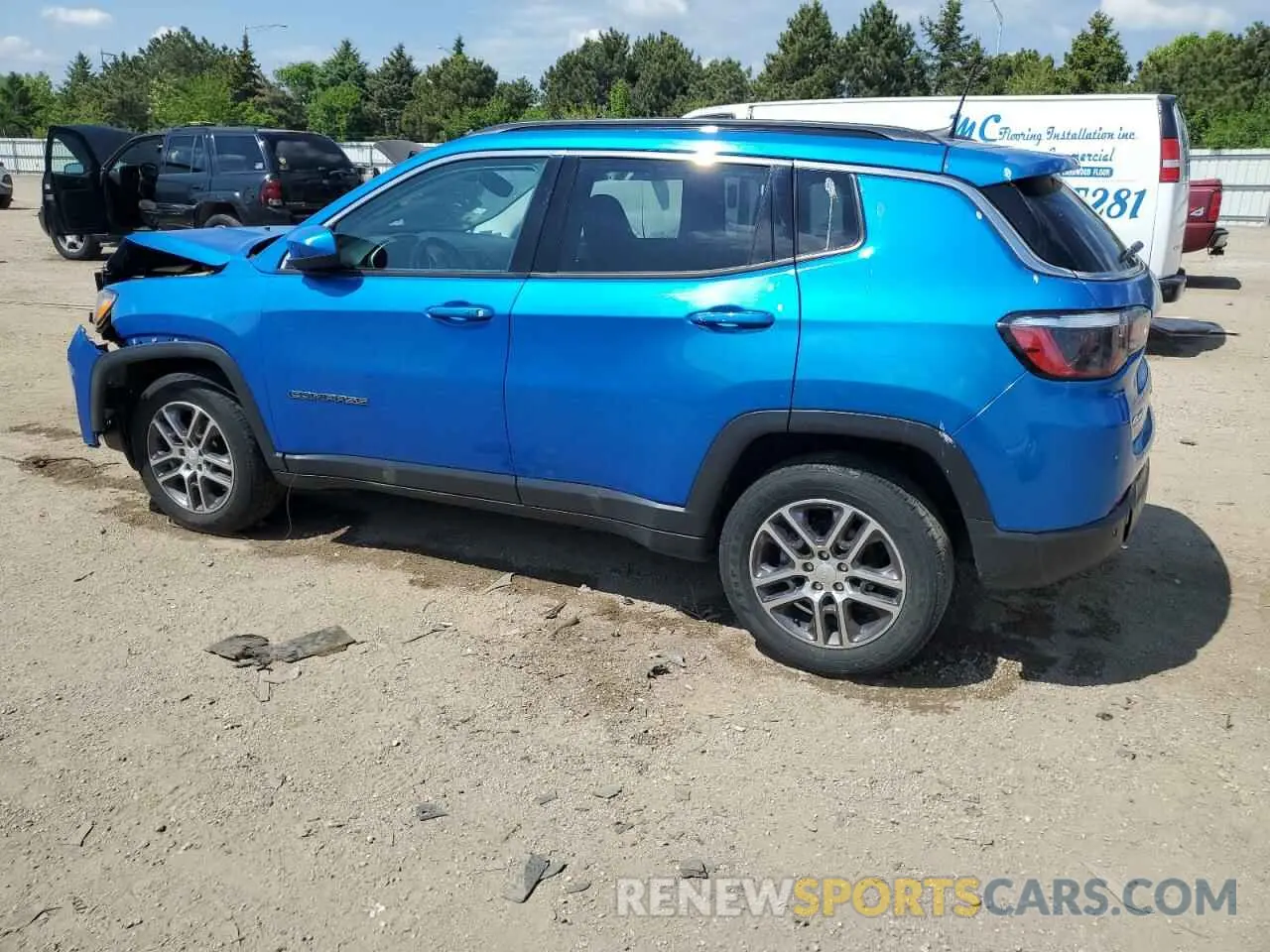 2 Фотография поврежденного автомобиля 3C4NJDBB9LT255410 JEEP COMPASS 2020