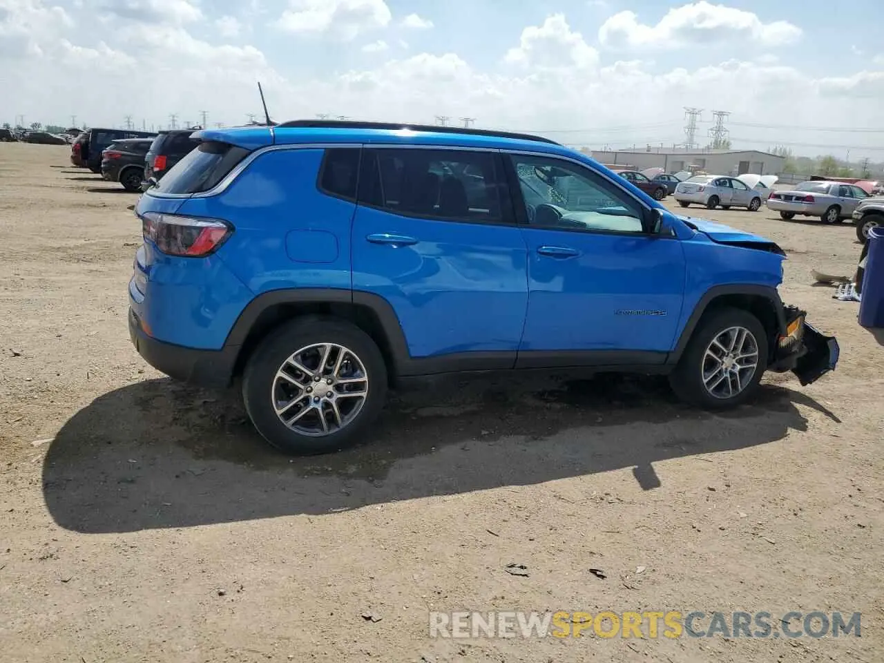 3 Фотография поврежденного автомобиля 3C4NJDBB9LT255410 JEEP COMPASS 2020