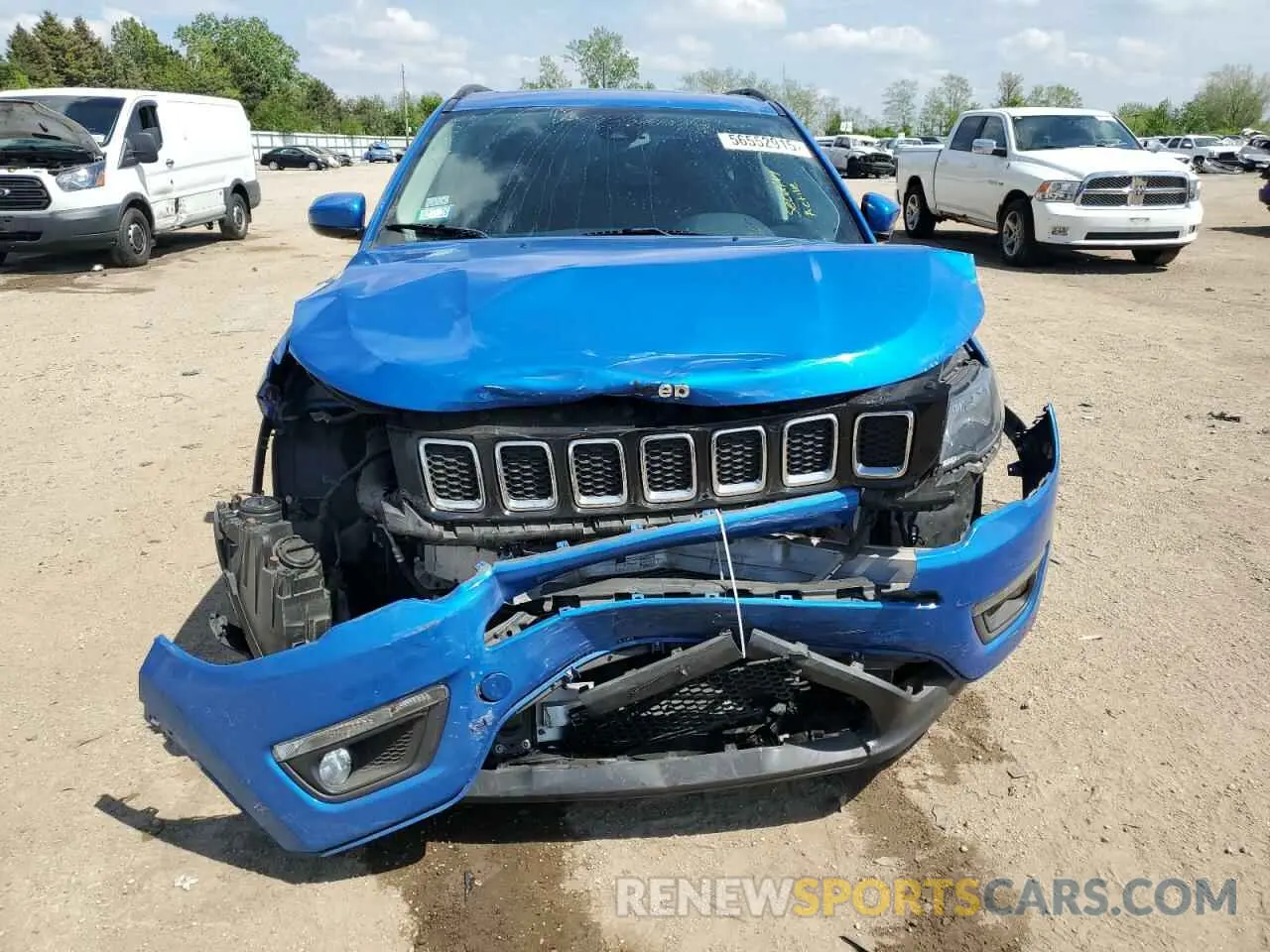 5 Фотография поврежденного автомобиля 3C4NJDBB9LT255410 JEEP COMPASS 2020