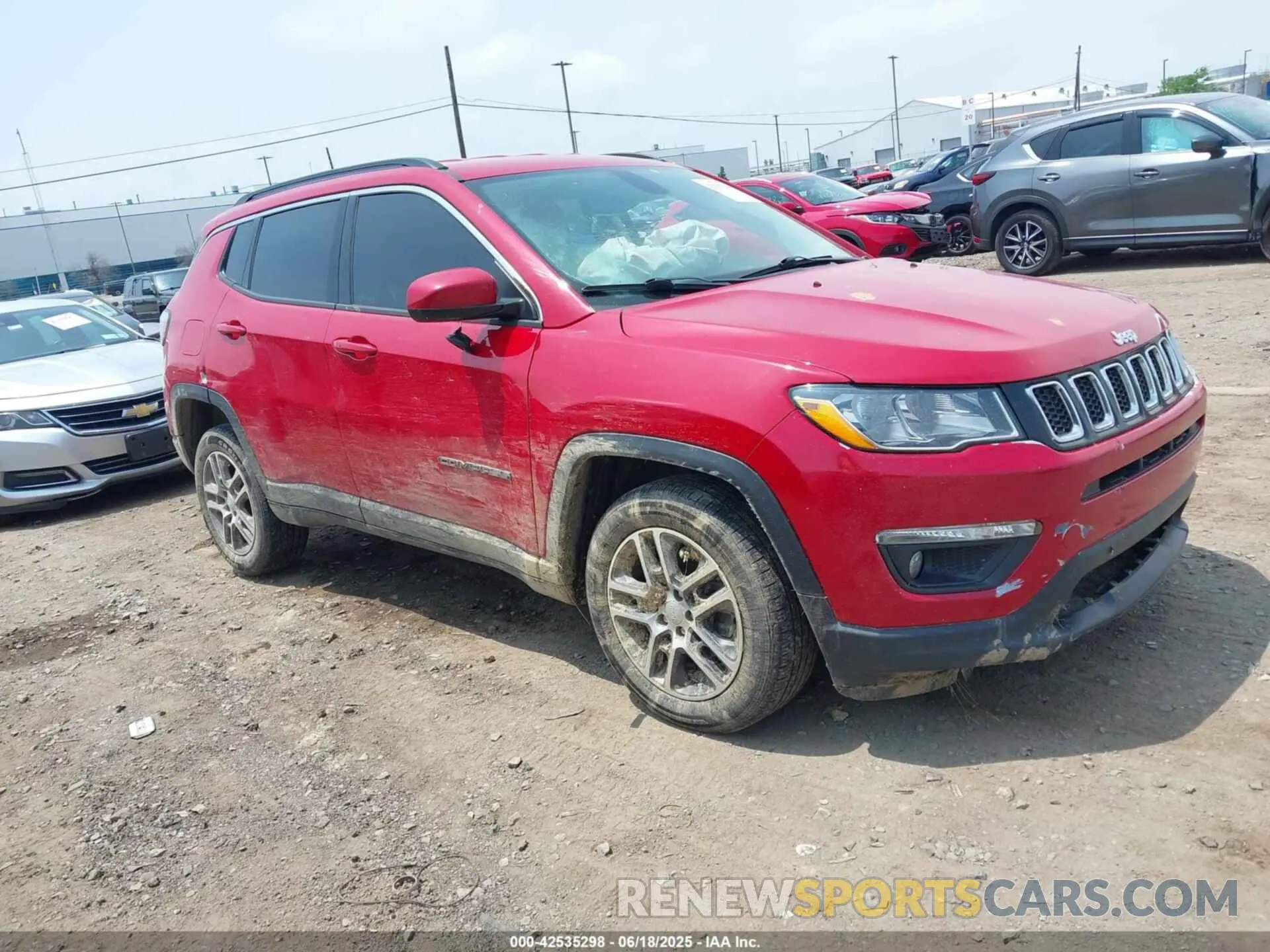 1 Фотография поврежденного автомобиля 3C4NJDBBXLT129847 JEEP COMPASS 2020
