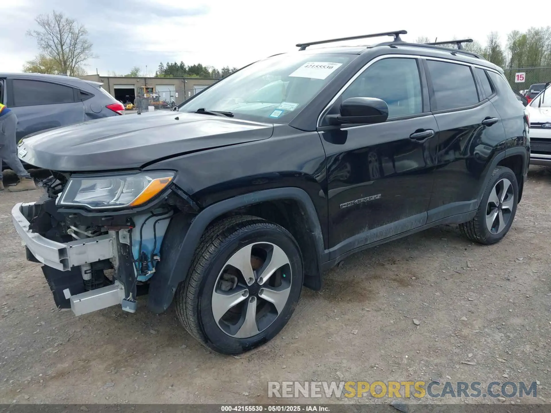 2 Photograph of a damaged car 3C4NJDBBXLT256632 JEEP COMPASS 2020