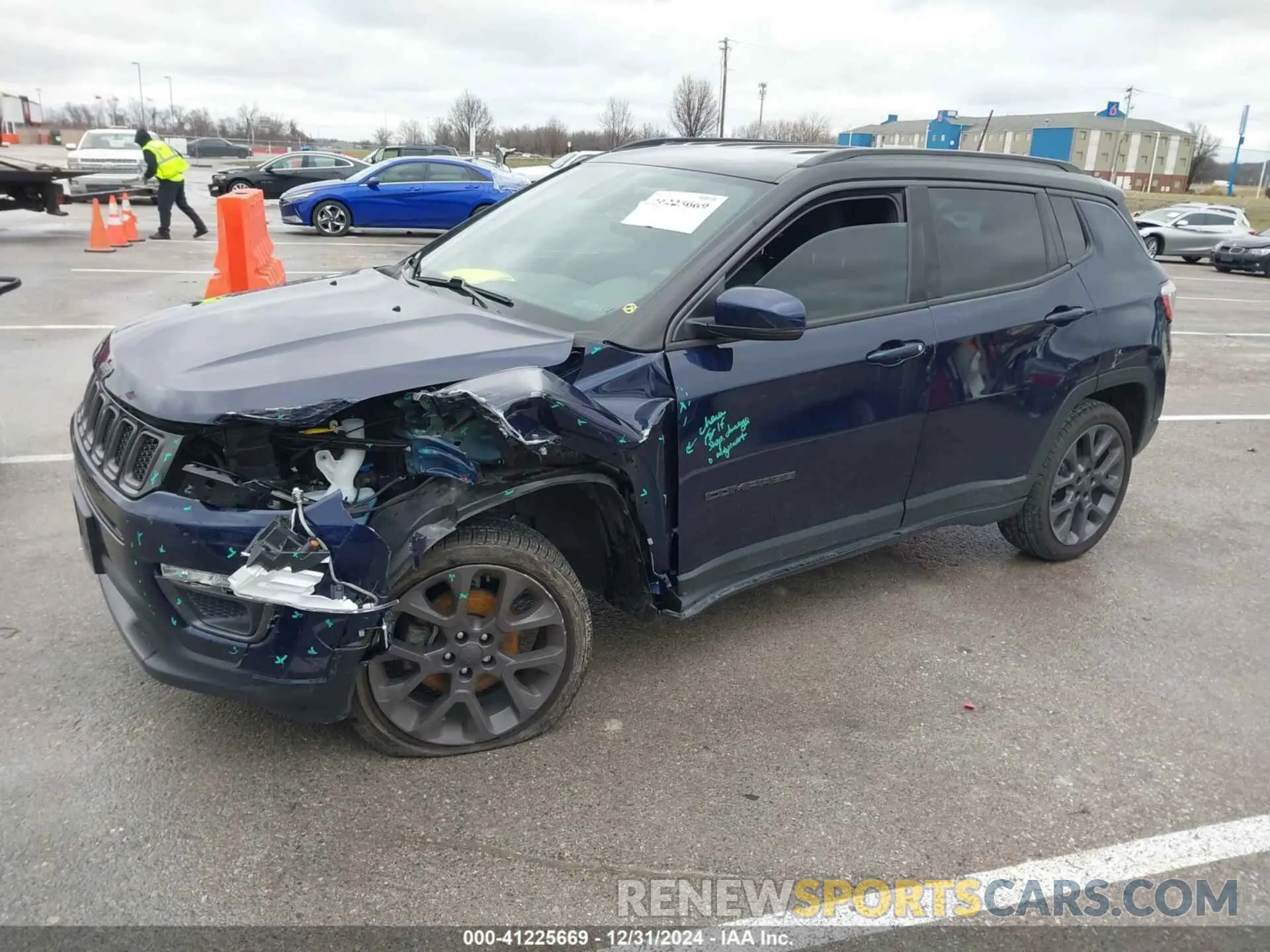 2 Фотография поврежденного автомобиля 3C4NJDCB0LT146462 JEEP COMPASS 2020