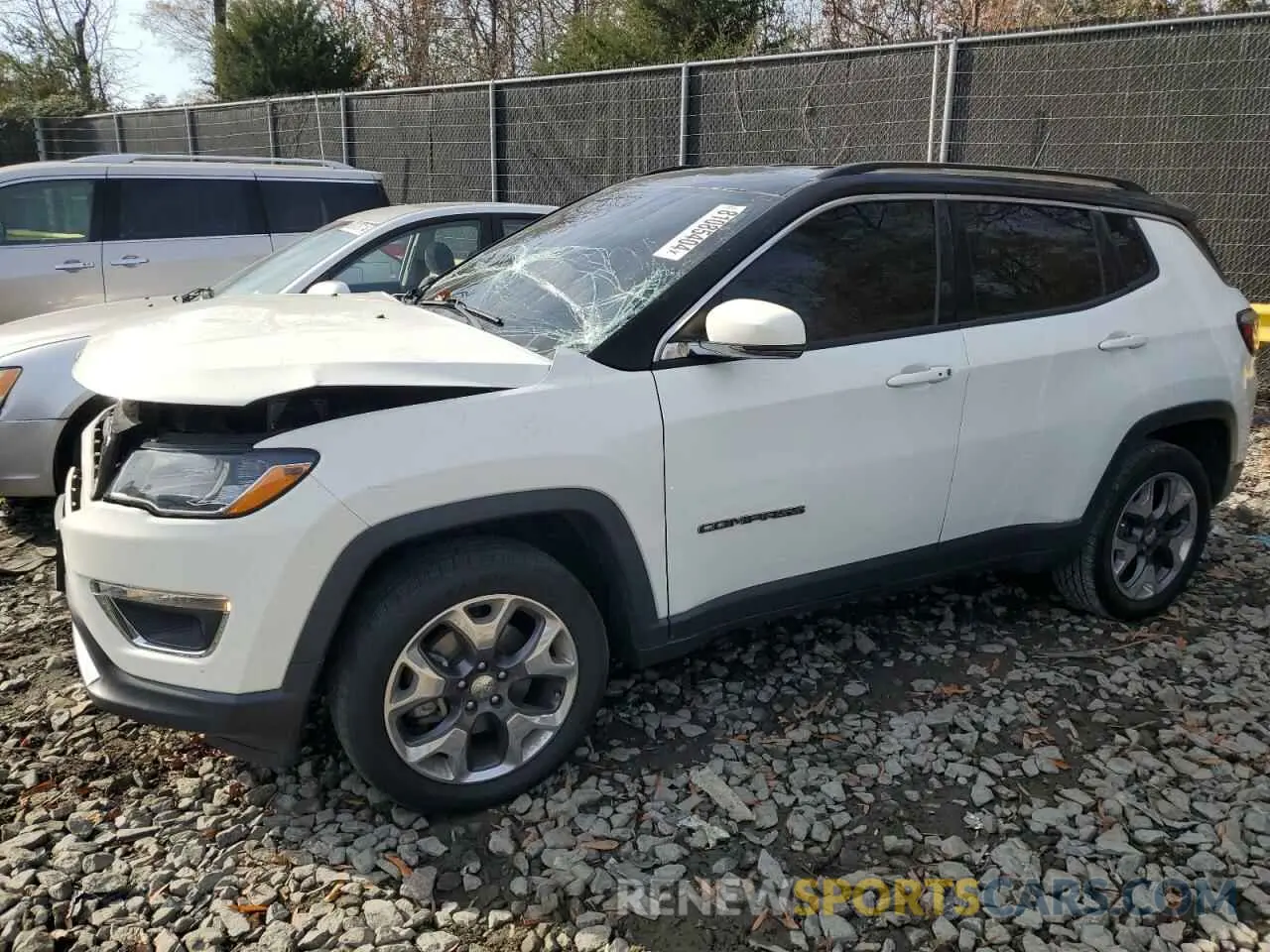 1 Фотография поврежденного автомобиля 3C4NJDCB0LT195905 JEEP COMPASS 2020