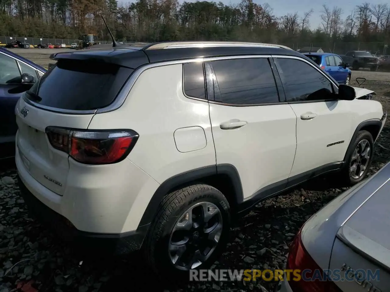3 Фотография поврежденного автомобиля 3C4NJDCB0LT195905 JEEP COMPASS 2020