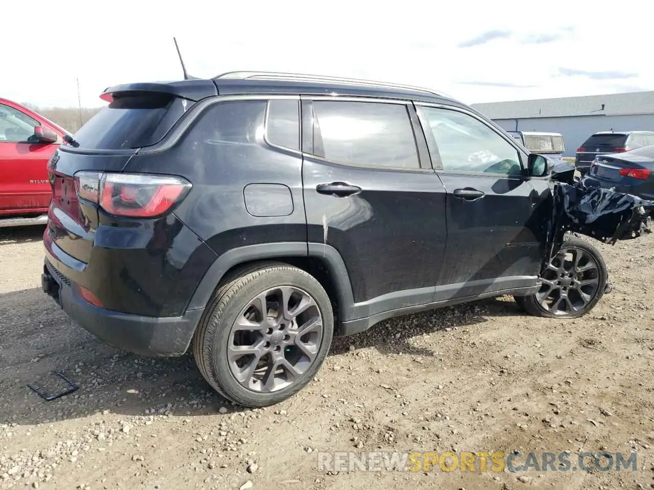 3 Photograph of a damaged car 3C4NJDCB1LT132957 JEEP COMPASS 2020