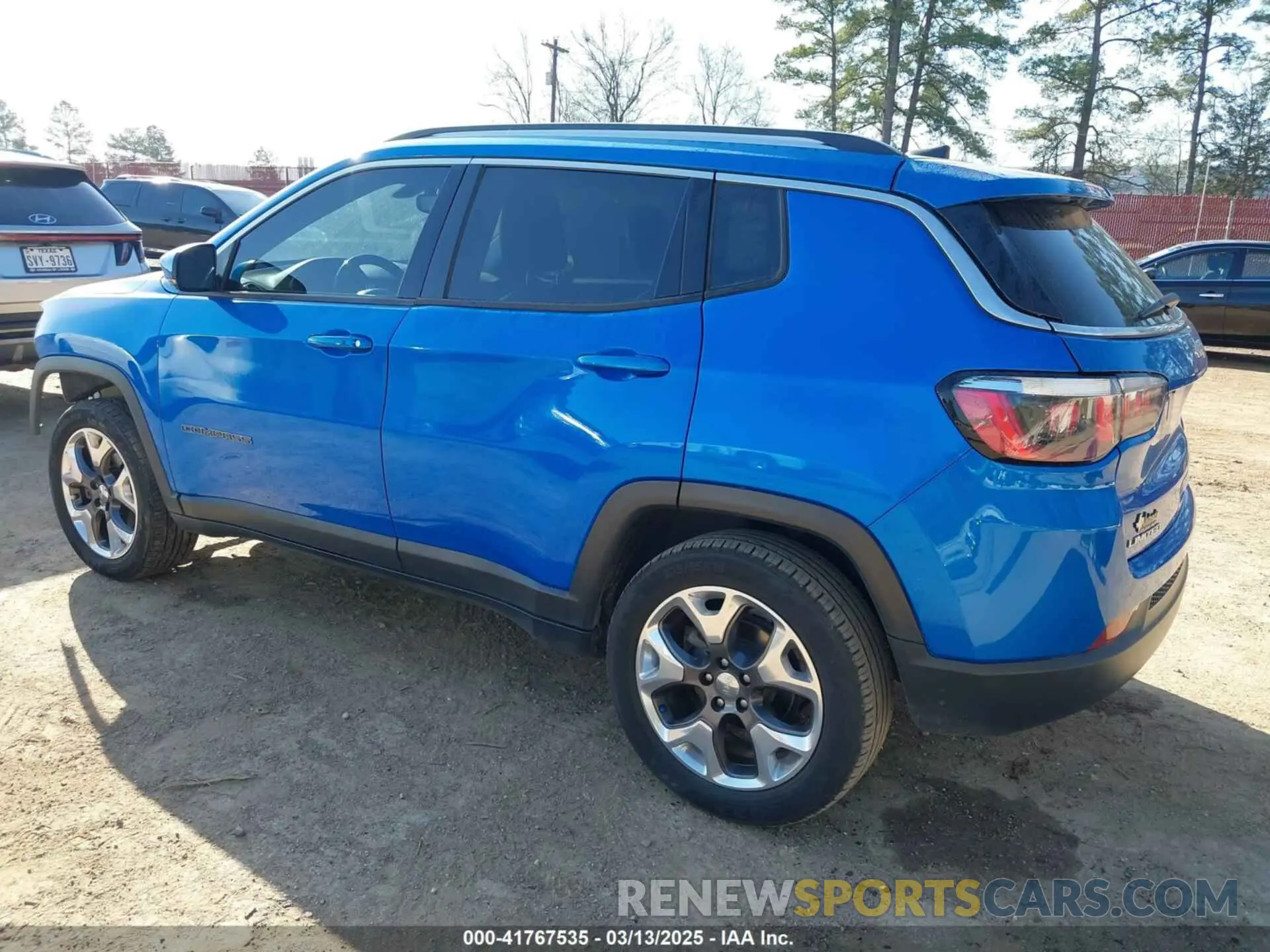 3 Фотография поврежденного автомобиля 3C4NJDCB3LT127100 JEEP COMPASS 2020