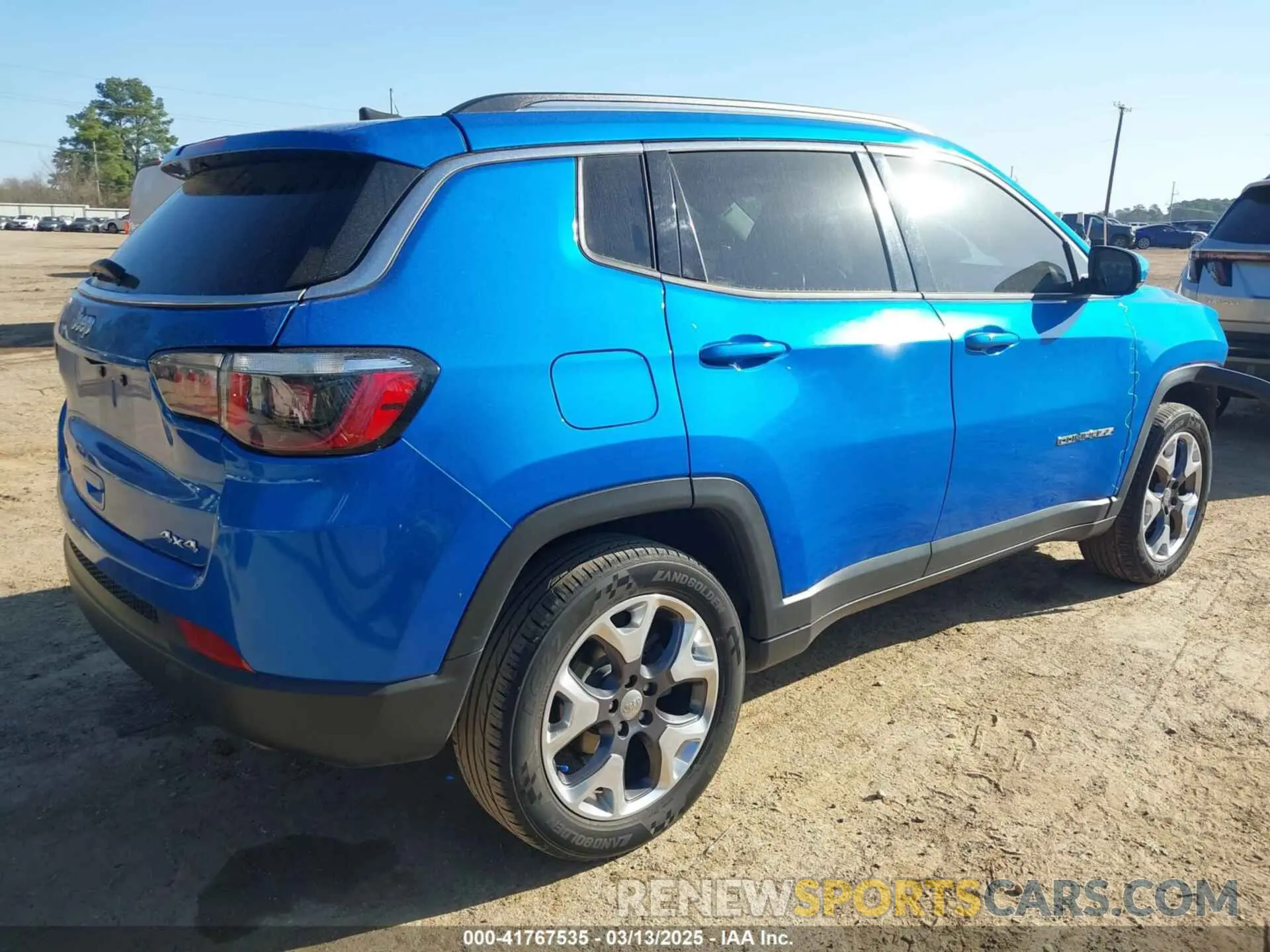 4 Фотография поврежденного автомобиля 3C4NJDCB3LT127100 JEEP COMPASS 2020